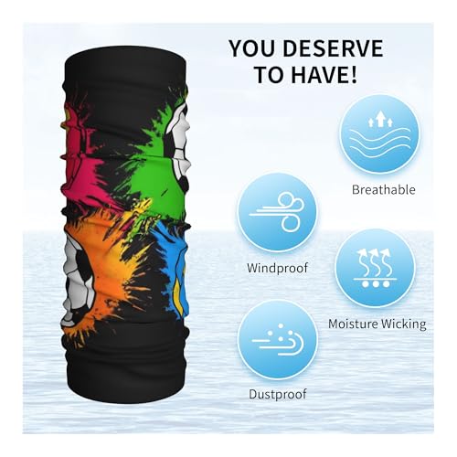 Neck Gaiter Face Mask Cover Scarf Reusable Bandanas MultipurposeTube Balaclava4