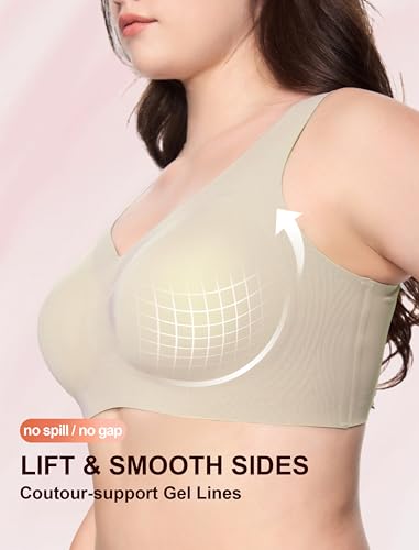 33% Off Jelly Wireless Bra - Seamless Support & Full Coverage