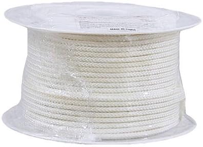Wellington 19573 Nilo Bonded Starter Cord, 9/64 X 200', White