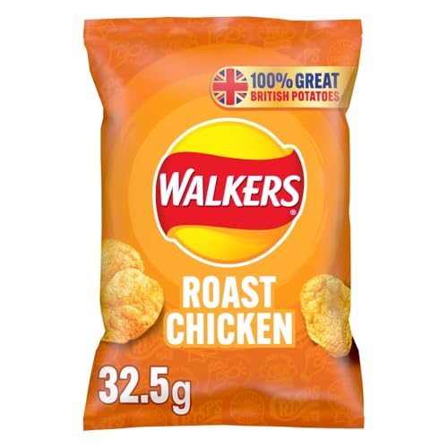 Walkers Roast Chicken Crisps 32.5g (case of 32)