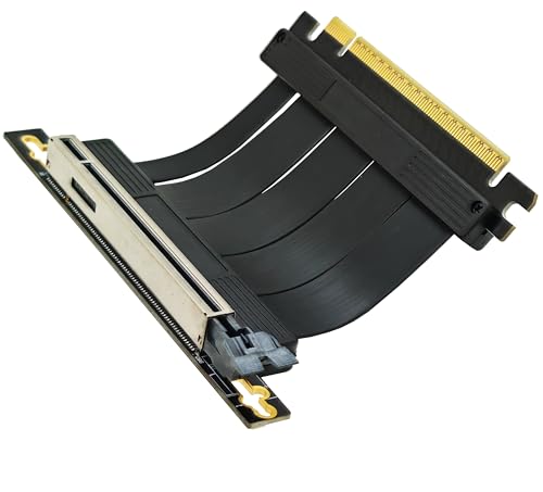 Câble d'extension PCI-E Express X16 Sintech 90° contre l'encombrement GPU