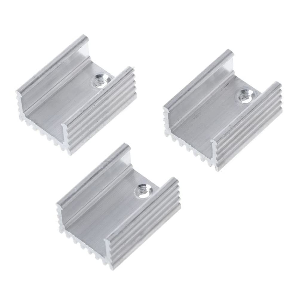 30 stuks TO220 aluminium koellichaam en isolator montagekit voor MOSFET