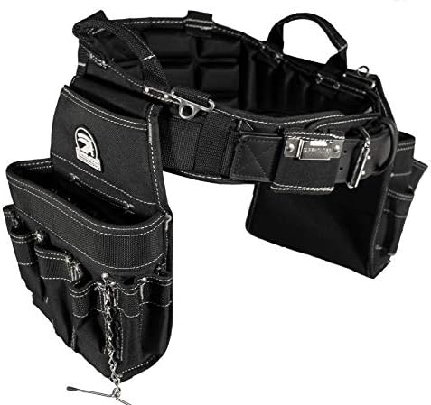 Gatorback B240 Electrician's Combo with Pro-Comfort Back Support Belt. Heavy Duty Ventilated Work Belt (XX-Large 45-49 inches)
