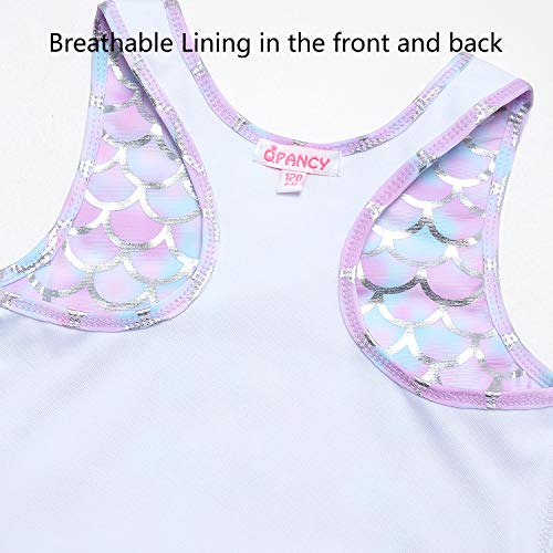 Image of QPANCY Girls Swimsuits Unicorn Bathing Suits Toddler Kids One Piece Swimwear