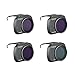 Produktbild DJFEI Mavic Mini 2 Kamera Objektiv Filter Set, ND-PL8 + 16 + 32 + CPL Einstellbarer Kamera Objektivfilter aus Aluminium für DJI Mavic Mini 2