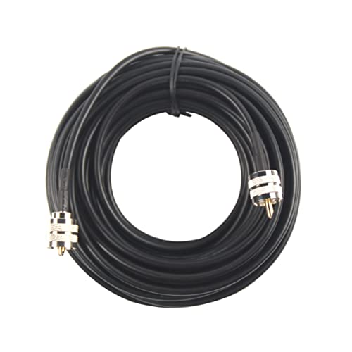 Cable coaxial CB puente UHF macho macho para antena radioaficionado y medidor SWR