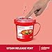 Sistema Microwave Soup Mug with Lid and Steam Release Vent