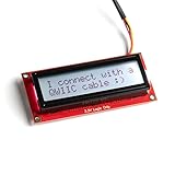 SparkFun 16x2 SerLCD - RGB Backlight (Qwiic) - Compatible with Arduino LCD Communicate Over Serial...
