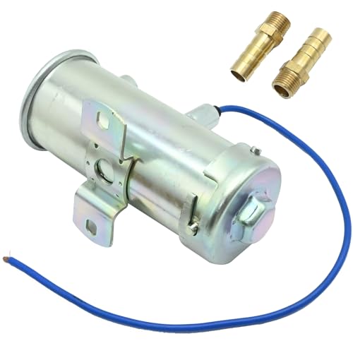 image for DUZFOREI 12V Power Flow Electric Fuel Pump Cylindrical Electric Fuel P