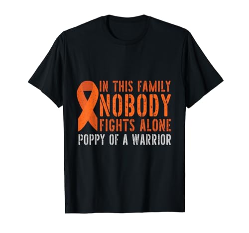 Poppy of a Warrior Family Matching Leukemia Camiseta