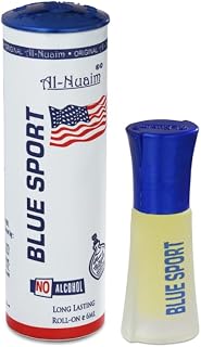 Blue Sport Attar, Fresh Aquatic Citrus Woody Blend, Premium Perfume Oil, Long Lasting, Unisex, Daily Wear, 6ml Price In India