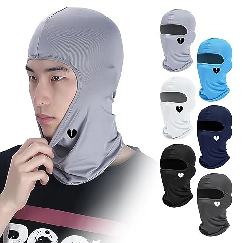 2 Unidades Balaclava Full Face para Hombre Ciclismo Capa Ski Máscara Cazador Senderismo Caza Militar Motocicleta (Amarillo + Rosa) miniatura 3