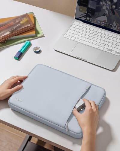 Image of tomtoc 360 Protective Laptop Sleeve 13-inch MacBook Neo A3404 (2026) | Water-resistant Laptop Case Cover Designed for 13-inch New MacBook Neo A18 Pro Chip, 13 inch Shockproof Computer Case Bag