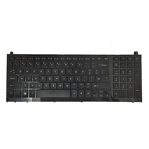 wangpeng® New US Black Keyboard for HP ProBook 4520s 4525s NSK-HN0SW with Frame