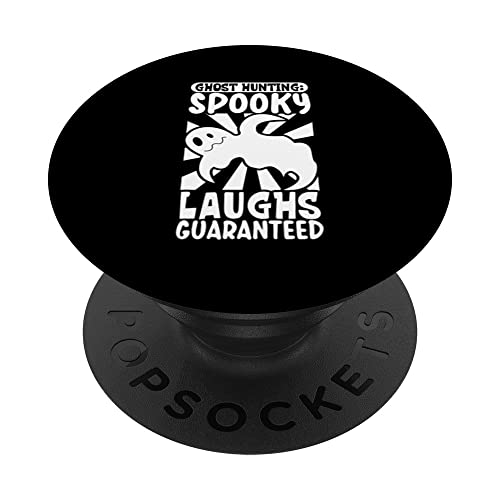 Paranormal Investigator Halloween Cazador de fantasmas PopSockets PopGrip Intercambiable
