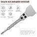 SDS Plus Floor Scraper Kit, 3 Inch Tile Removal Tool Chisel Bit-Replacement Balde, Floor Wall Scraper for Vinyl Flooring VCT Tile Linoleum Concrete Mortar, Adhesives Remover for Rotary Hammer Drill