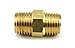 VIAIR 92810 1/4"- 1/4" Male NPT Adaptor, Gold