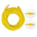 Produktbild I-CHOOSE LIMITED Cat 6 Netzwerk RJ45 Patchkabel Draht UTP Ungeschirmtes Verdrilltes Paar AWG24 Gelb 10M
