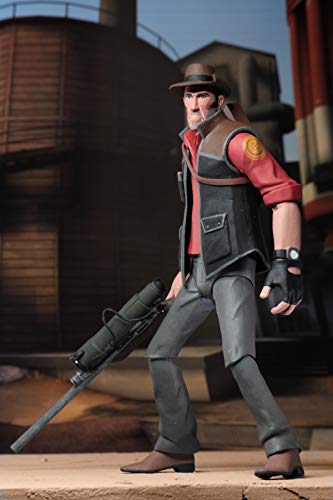 Neca - Team Fortress 2 - 7" Scale Action Figures - Series 4 Red - Sniper #TOP6