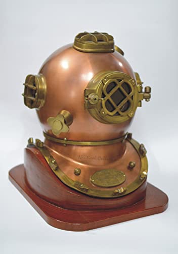 NAUTICAL COLLECTION Decorative Divers Helmet Solid Steel & Aluminum Scuba Diving Helmet 18