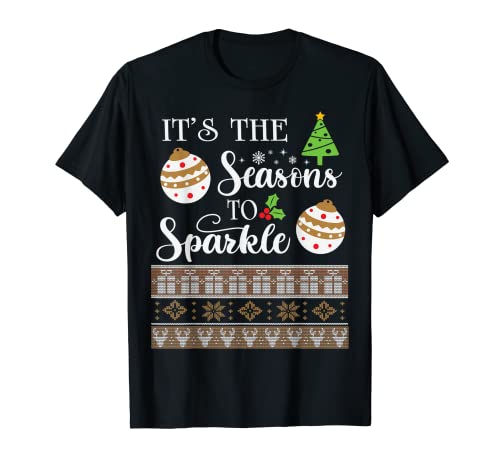 Gifts for Xmas Season to Sparkle Christmas Family Matching T-Shirt