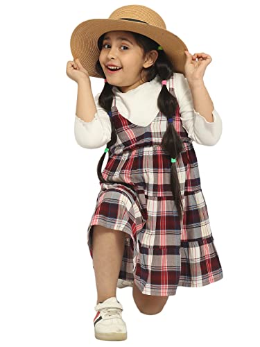 Image of Nautinati Cotton Dress for Kids Girls Mini Casual
