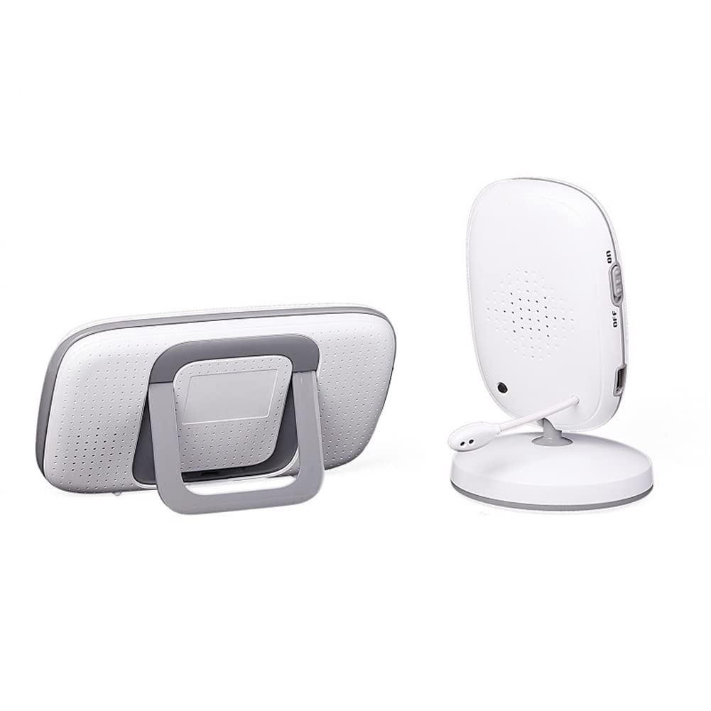 GOSIA Videomonitor ohne LCD, Farbe, 3,2 Zoll, Nachtsicht, 5 m, Monitor für Kindermädchen, Video, ohne für Bebek Lullabies Überwachung VB603 EU-Stecker