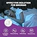 Anti Snoring Devices, Effective Snoring Prevention, Twin Turbine Electric Adjustable and Breathable, Adjustable Wind Speed, Snoring Solution for Men and Women, Suitable for All Nose Shapes. White - 12