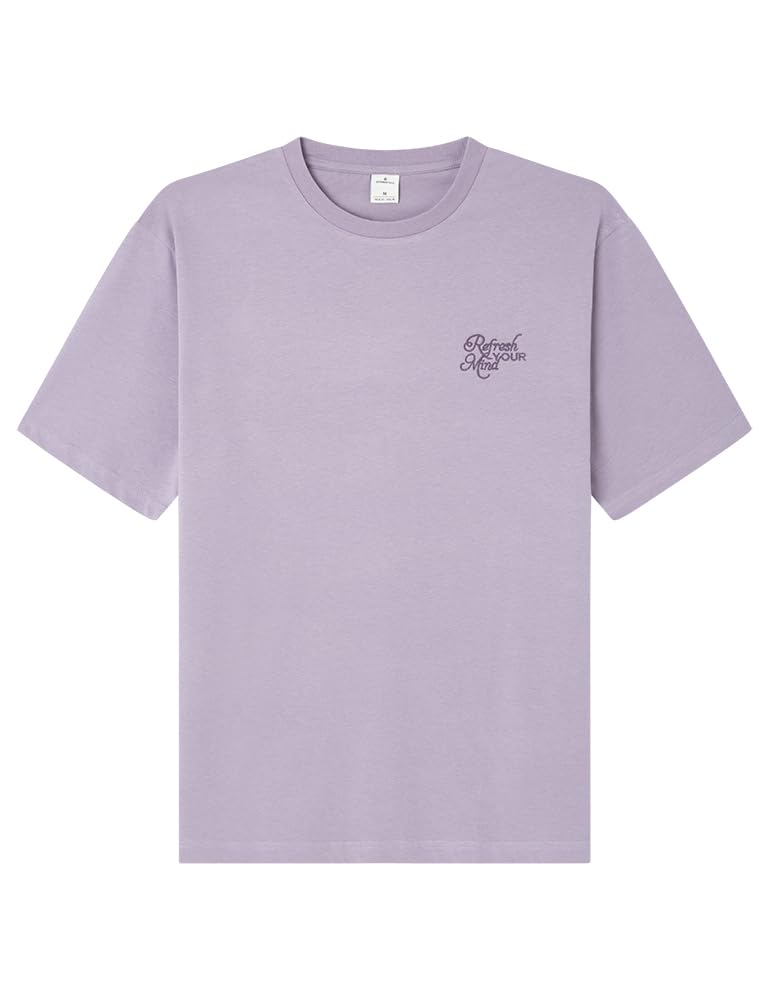 SPRINGFIELD Men's T-Shirt, Lavender, M