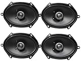 (4) MB QUART FKB168 6x8' 200 Watt Car Stereo Coaxial Speakers