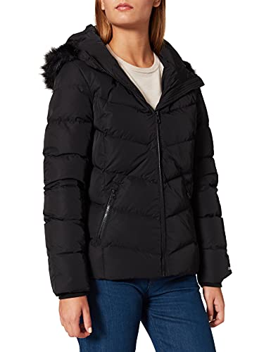Calvin Klein Jeans Damen Short, Fitted Down Buffer Daunenmantel, Ck Black,...