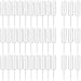 Tomnk 350pcs 4ml Plastic Pipettes Squeeze Transfer Pipettes Suitable for Chocolate, Cupcakes, Strawberries