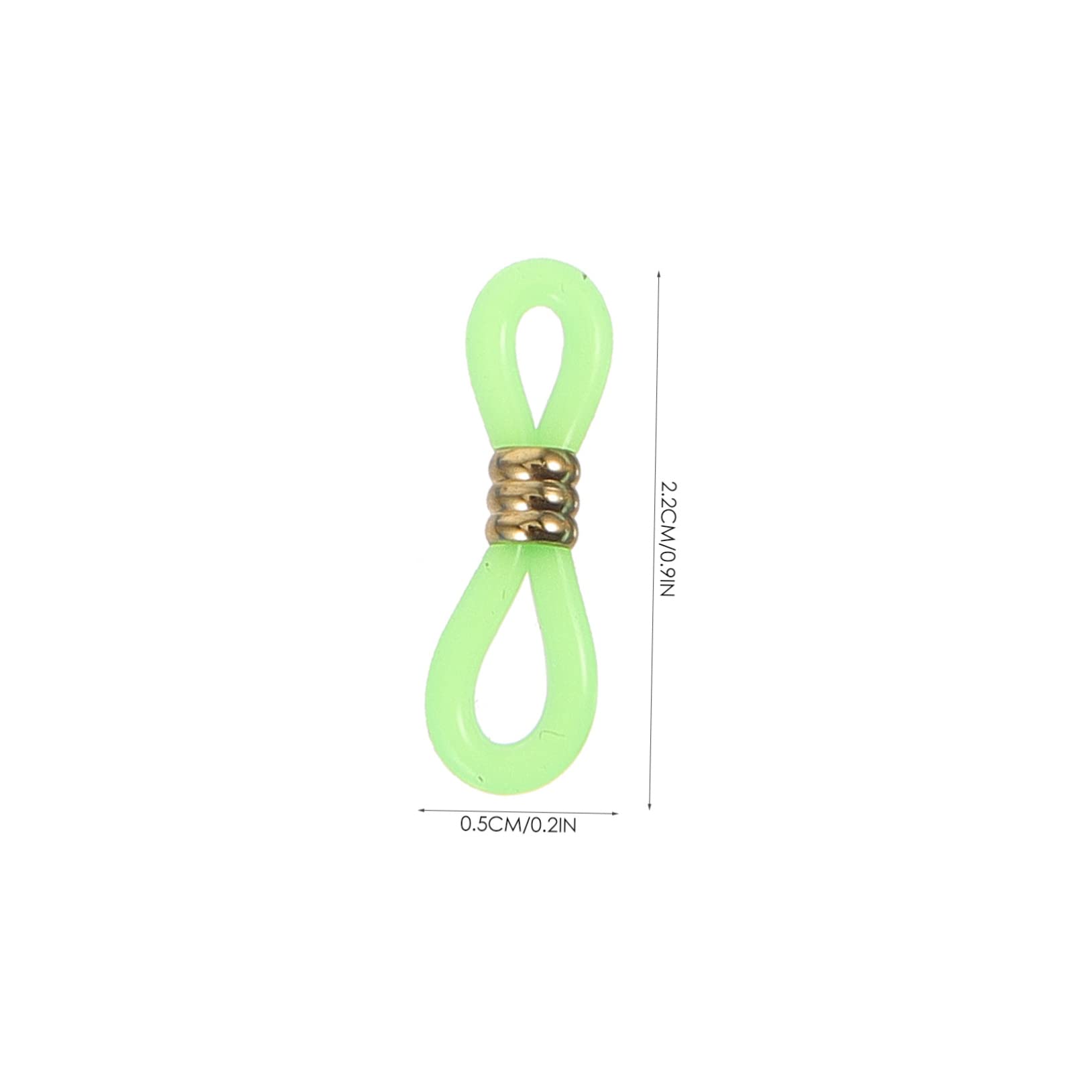 BESPORTBLE Hebilla Antideslizante Para Cadena De Gafas Cordón Para Gafas De Mujer Correas De Cable Para Gafas Cadena Para Gafas Soporte Para Gafas Correa Para Gafas Gel De Sílice