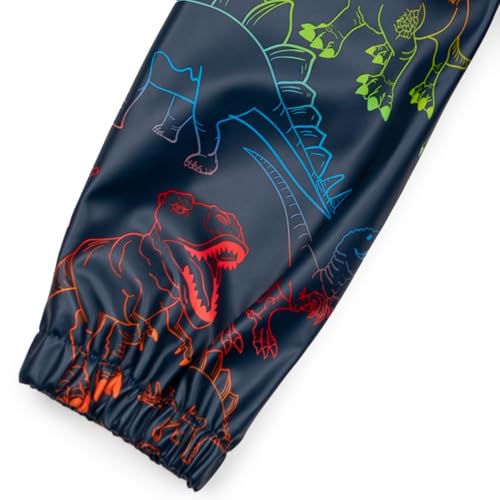 Dreamwave Dinosaur Zip Up Waterproof Hooded Rain Jacket Coat Toddler to Big Kid4