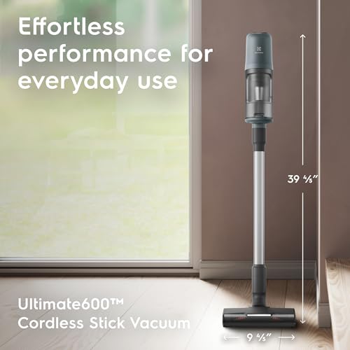Image of Electrolux Ultimate600 Cordless Stick Vacuum with PowerPro Bristle Nozzle and Larger Dust Bin Capacity, 50-Minute Run Time, 3 Power Modes, Ocean Green
