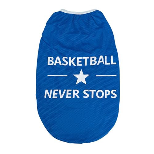 ICOUCHI 可愛い 犬服 春 夏 犬の服 夏用 タンクトップ ノースリーブ 小中大型犬 ペット服 仮装 ドッグウェア tシャツ 通気 涼しい 柴犬 秋田犬 バスケットボールユニフォーム 日焼き防ぐ 脱毛保護 お散歩 お出かけ