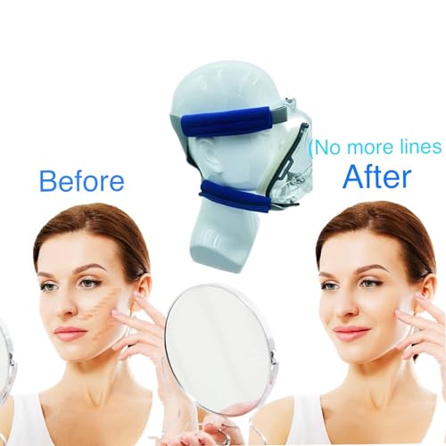 Image of 4 Pack CPAP Mask Strap Covers | Strap Comfort Pads, Compatible with Full Mask, Reduce Headgear Pressure and Cheek Red Marks, Extend Mask Strap Useful Life