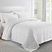 puredown Lightweight Natural White Down Blanket for Bedding Satin Weave 100% Cotton White King Size