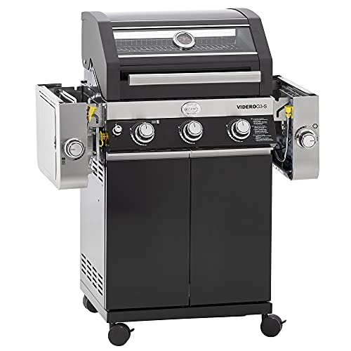 RÖSLE BBQ-Station Videro G3-S Vario+ 50mbar; schwarz; inkl. Abdeckhaube – Bild 5