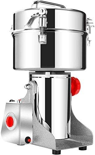 2500G 草 穀物 スパイス シリアル クラッシャー マシン 小麦粉 電動スプレー 高速ミル ステンレススチール 穀物 粉砕 フェ