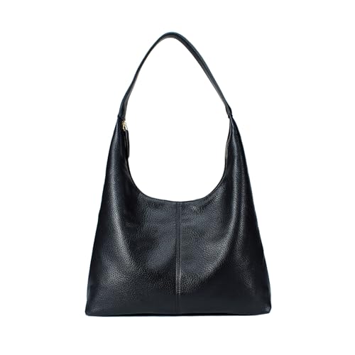 Bolso Hobo para mujer en PU cuero suave con cierre