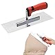 BHHTBB Edelstahl Maurerkelle 28 x10 cm Trockenbau Spachtel Glättkelle, Profi Glättekelle 280x130mm - Rostfreie Glättspachtel aus Edelstahl