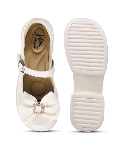 Image of JM LOOKS Women Platform Mary Jane Shoes with Chunky Sole and Bow Accent