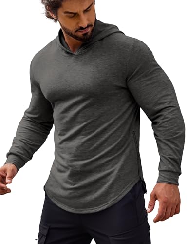 COOFANDY Men's Fashion Hoodies Pullover Long Sleeve Gym...