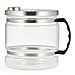 CO-Z 1.6 gal Water Container for Distiller, 6L Distilled Glass Carafe with Nonskid Bottom, Countertop Replacement Distilled Water Pot, Water Glass Jar Water Distiller for Home