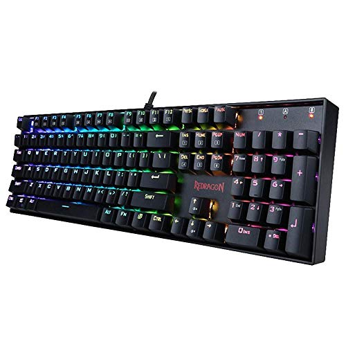 Teclado Gamer Redragon Mec Mitra Brown K551Rgb-1