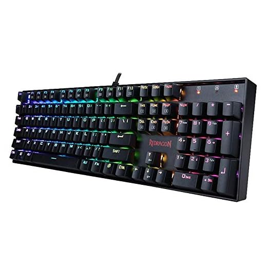 Teclado Gamer Redragon Mec Mitra Brown K551Rgb-1