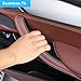 Jaronx Compatible with BMW X5 F15/X6 F16 Door Handle Covers,3PCS Door Pull Handle Covers for BMW X5 F15 2014-2018,X6 F16 2015-2018, Left and Right Side(Black)