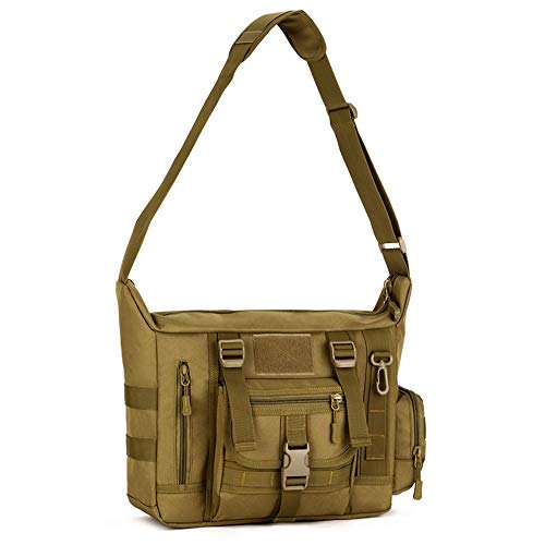 Bolso táctico militar YUHAN grande y resistente al agua con correa de hombro casual
