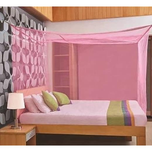 NISSI Mosquito Net Double Bed 4x6.5 ft